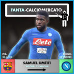 Grafica Umtiti Napoli Fantacalcista