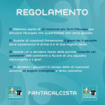 Grafica Regolamento FantaEuro2020 Fantacalcista